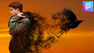 PicsArt Tutorial Smoke Crow Effect | PicsArt - Editing - Tutorial screenshot 2