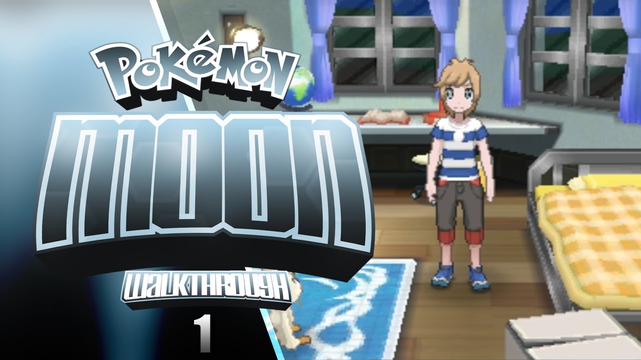 [1] Let's Play Pokemon Sun and Moon! - LETS GO ALOLA!