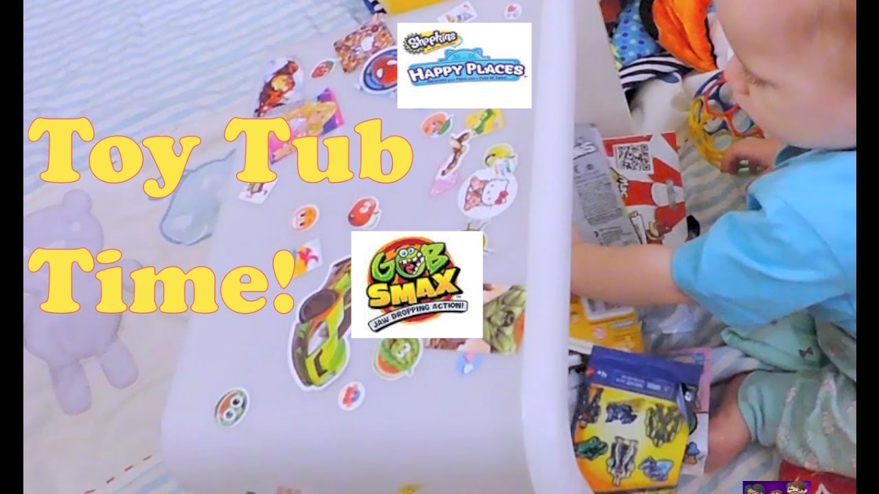 TOY TUB #14 - Gobsmax, Mini Figz, Shopkins & Frozen!