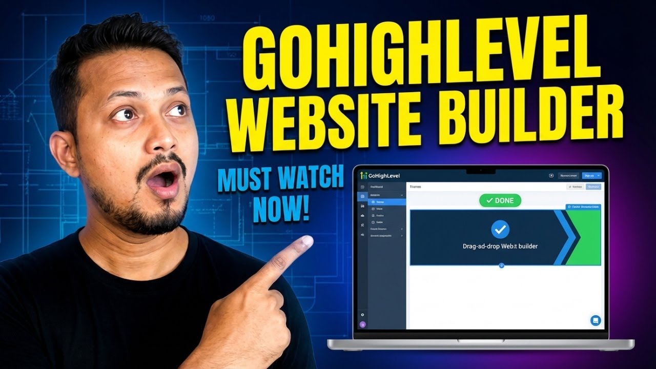GoHighLevel Website Builder Tutorial MUST Be Watched NOW - YouTube