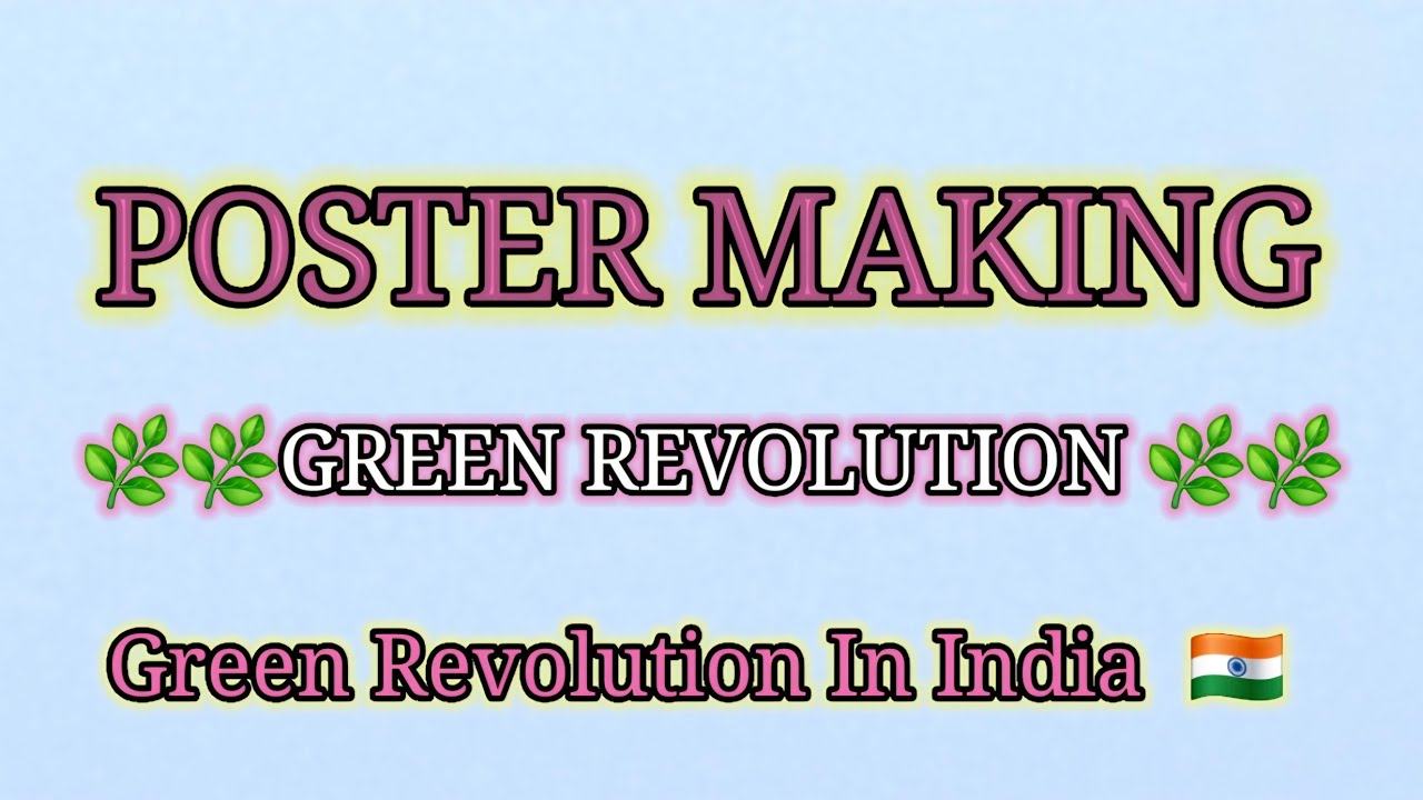 GREEN REVOLUTION 🌱Save Nature • Save Future • Save Life/GO GREEN – THE REAL REVOLUTION BEGINS TODAY