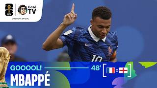 GOL DA FRANÇA! MBAPPÉ DIMINUI CONTRA A INGLATERRA NA COPA DO MUNDO