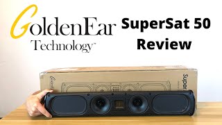 Best Slim Speaker  Goldenear Supersat 50 Review