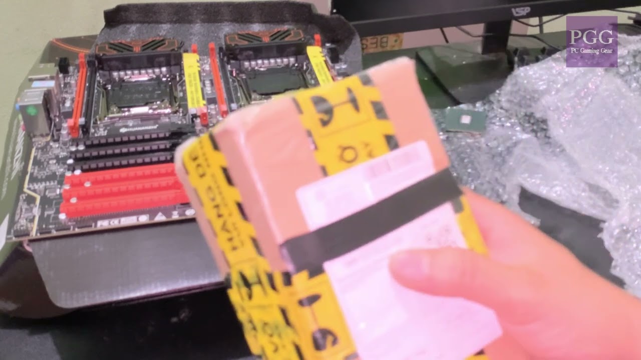 Huananzhi X99 F8D PLUS, Xeon E5 2680V4, RAM 32GB D4 - YouTube