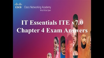 IT Essentials ITE v7.0 Chapter 4 Exam Answers