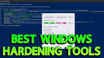 BEST WINDOWS HARDENING TOOLS | ConfigureDefender, HotCakeX, HardeningKitty - Setup Guides