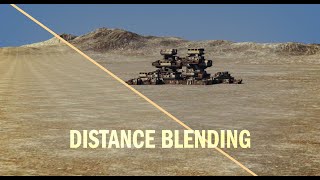 How to Fix Landscape Tiling in Blender with Distance Blending