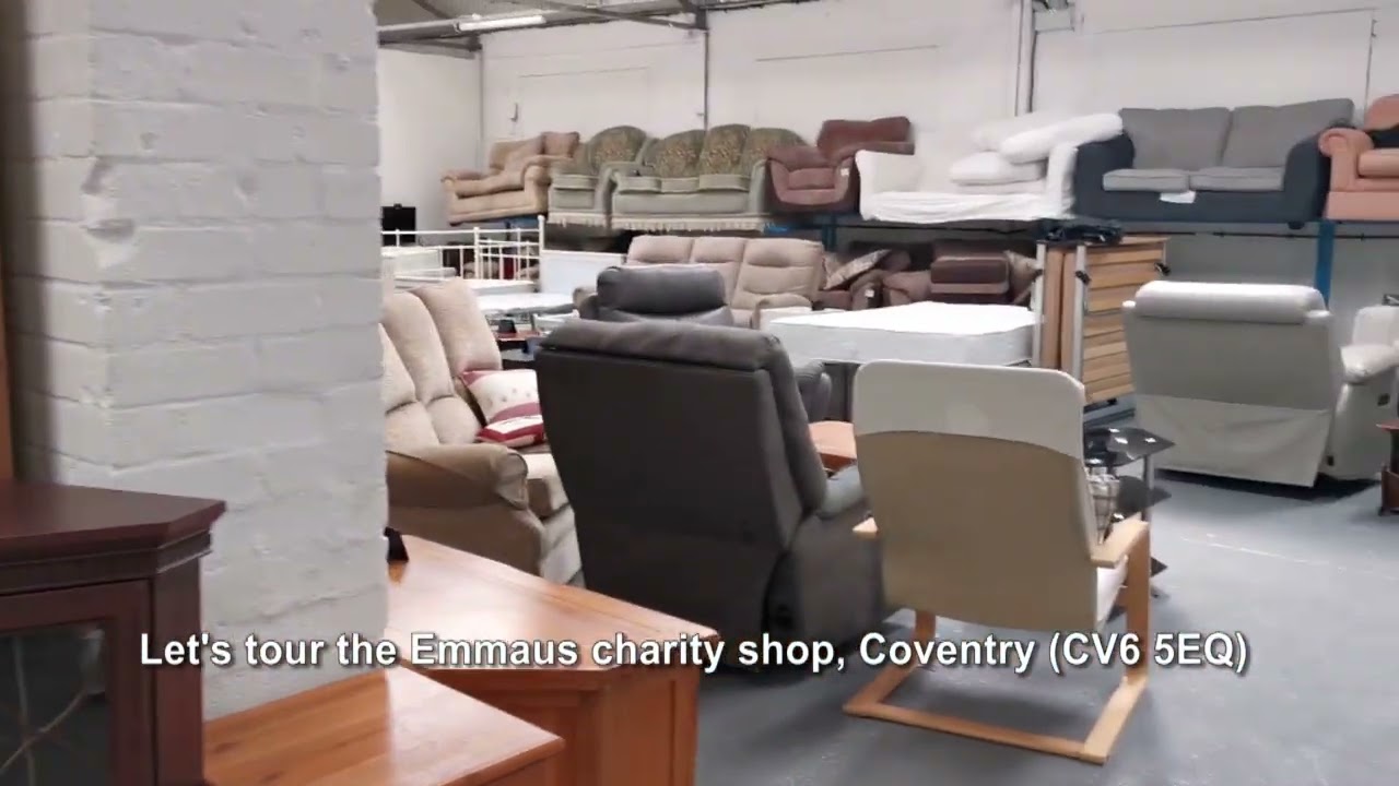 NEW Shop Tour! Emmaus charity shop, Red Lane, Coventry CV6 5EQ