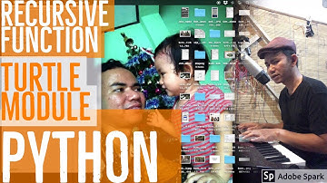 Recursive Function in Python with Turtle Module