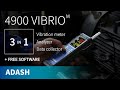 Adash vibrio  3 in 1  vibration meter analyzer data collector  free software