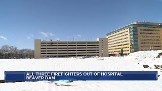Madison Fire Department: Operator escapes telehandler tipped over side of parking garage