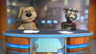 Talking Tom & B get bogged down