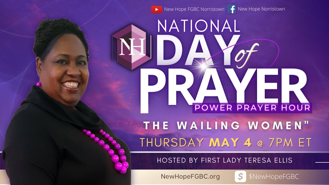 National Day of Prayer Power Prayer Hour YouTube