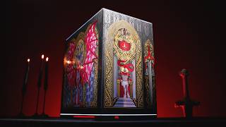 We made a computer with stained glass panels!