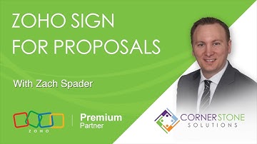 Using Zoho Sign for Multi-Option Proposals