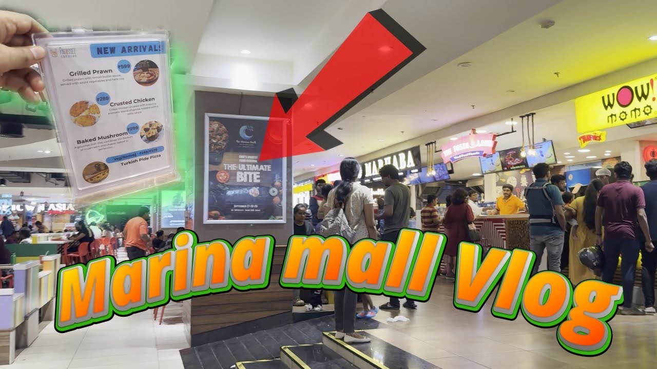 Marina Mall Food Court Vlog || Patissez VLOG