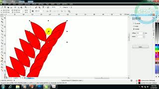Langkah langkah Cara Membuat Padi dan Kapas di Coreldraw Untuk Pemula