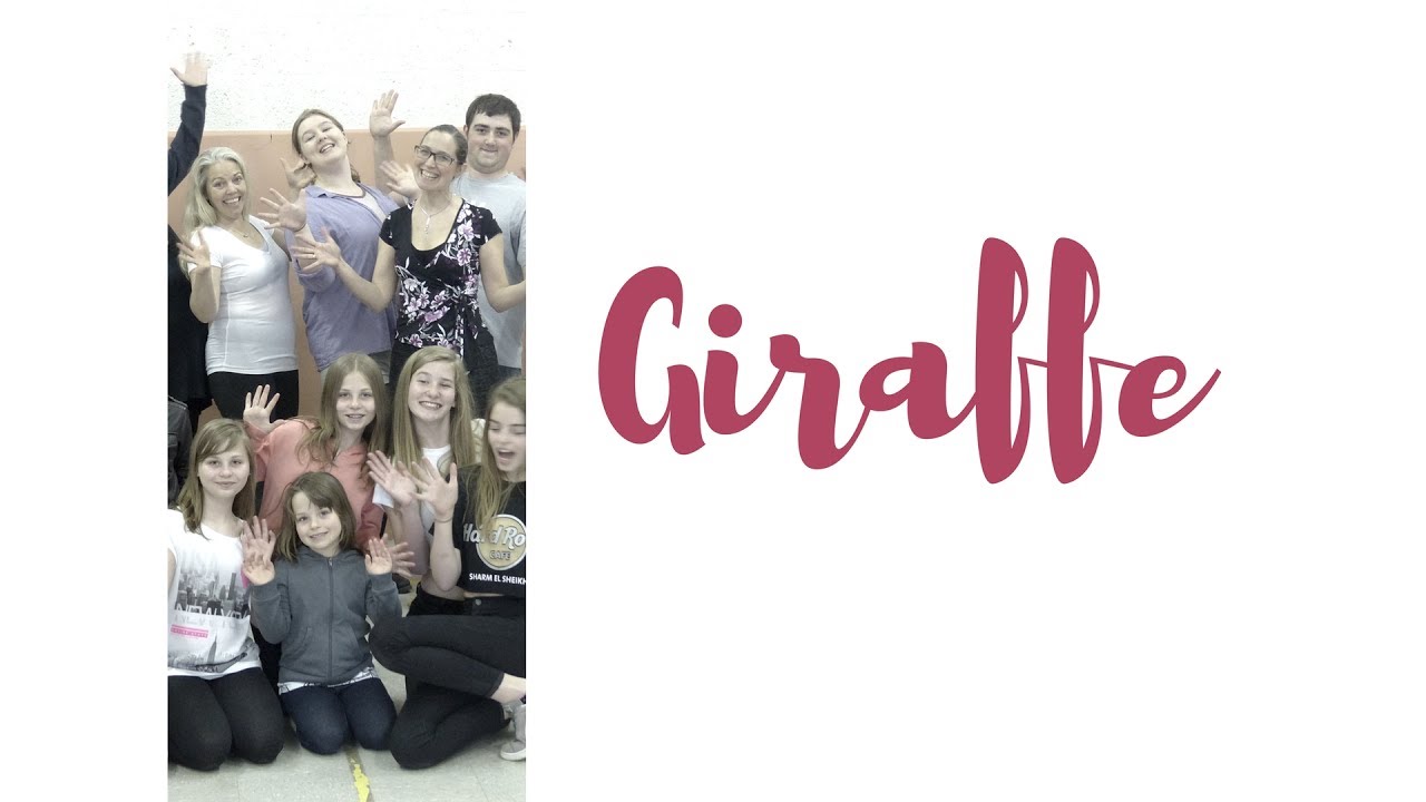 Giraffe (Makaton sign language) DanceMatters YouTube