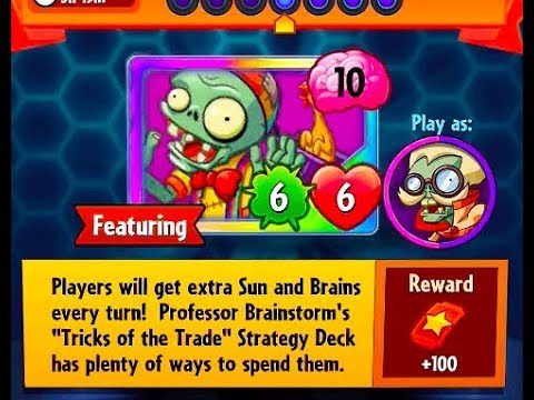 Plants vs Zombies Heroes - Trickster Daily Challenge - YouTube