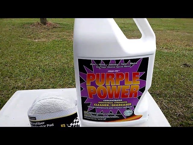 Purple power 1 gallon for 5.25 at dollar store - YouTube