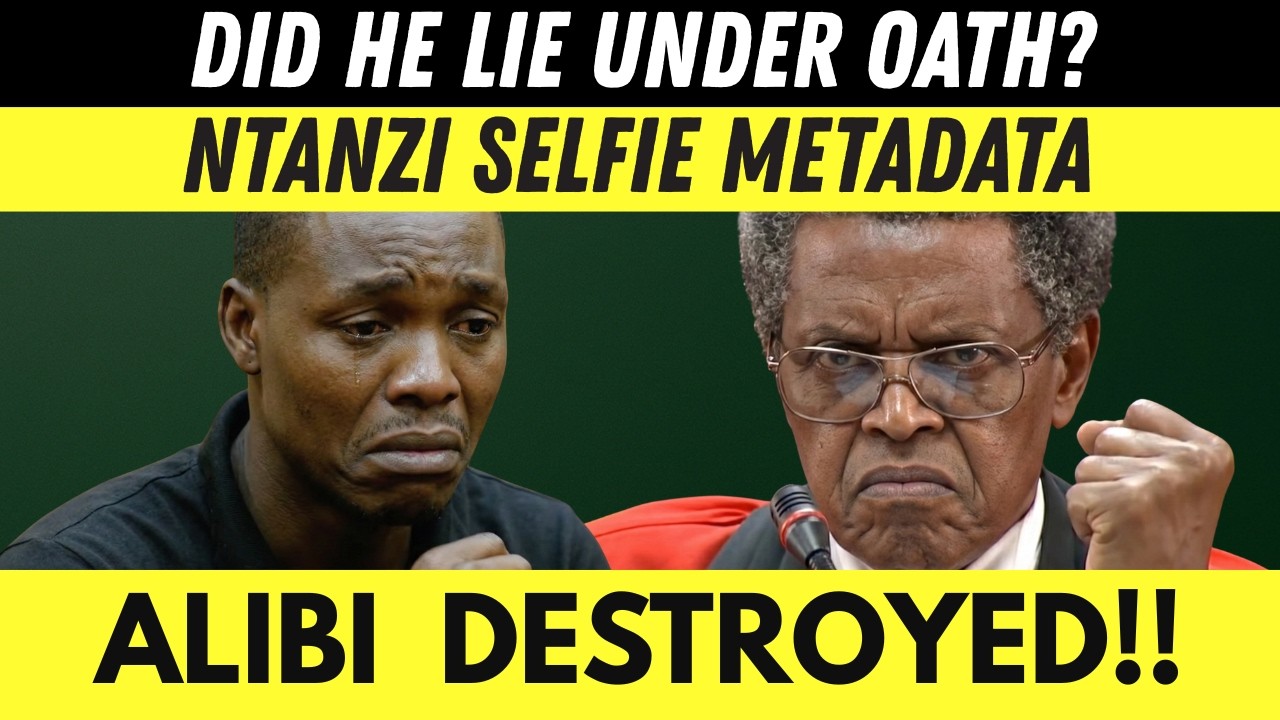 CAUGHT LYING: Ntanzi’s Own Selfie Metadata Just Destroyed His Alibi In Senzo Meyiwa Murder Trial