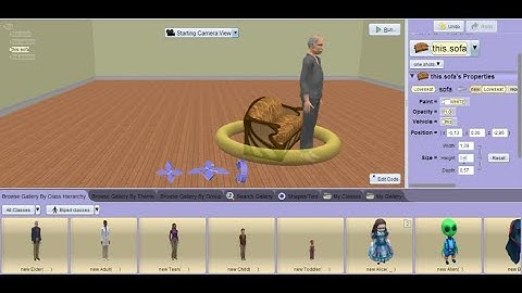 Tutorial Animasi Duduk, Alice 3