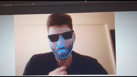 Augmented Reality using Unity and Mediapipe