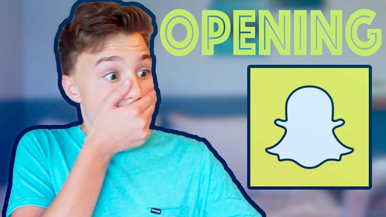 OPENING YOUR SNAPCHATS YouTube