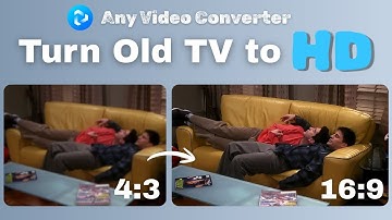 Turn Old TV to HD | 4:3 to 16:9 | Enhance Video Quality with AI💥