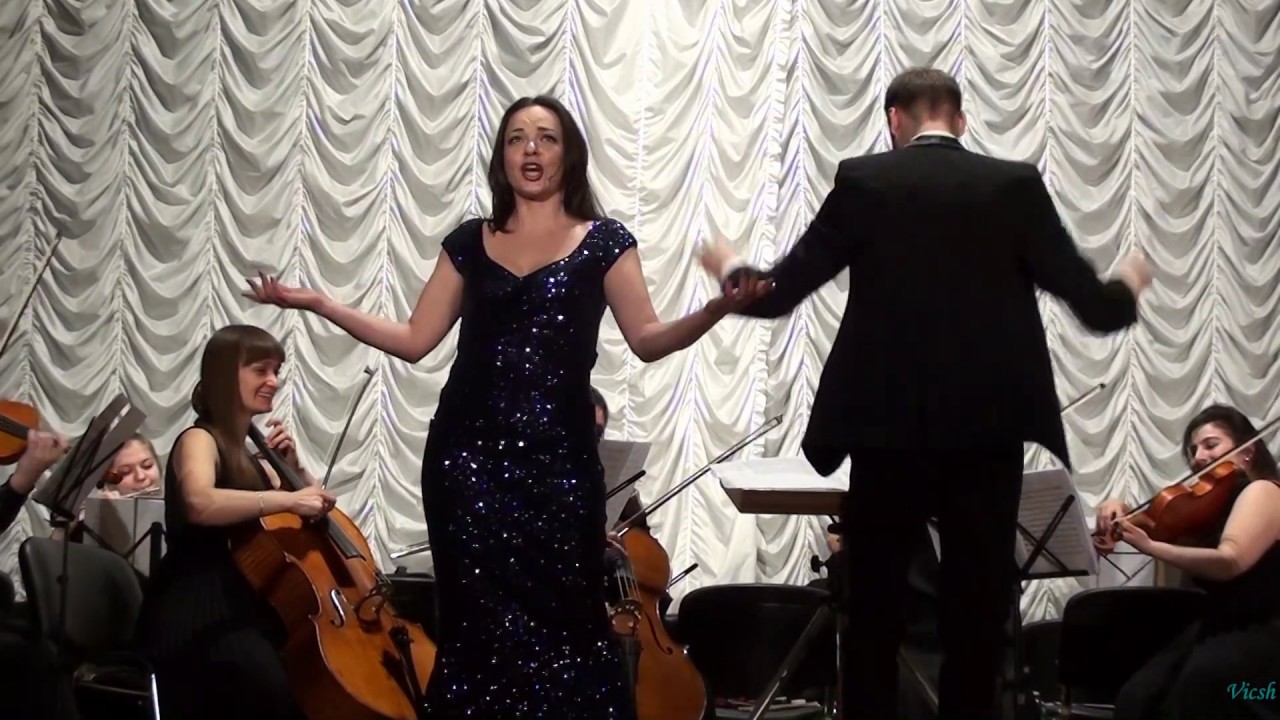 Анна Нечаева в ЦДА 18.02.2017 - Ария Джудитты из оперетты \"Джудитта ...