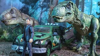 Tyrannosaurus Rex Ambush Pack! Jurassic World Legacy Collection Repaint!