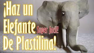 Como Hacer Un Espectacular Elefante De Plastilinaarcilla
