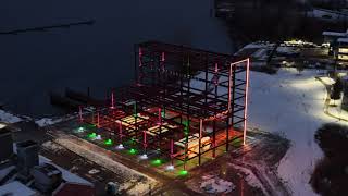 The Moran Frame On The Burlington, Vermont Waterfront