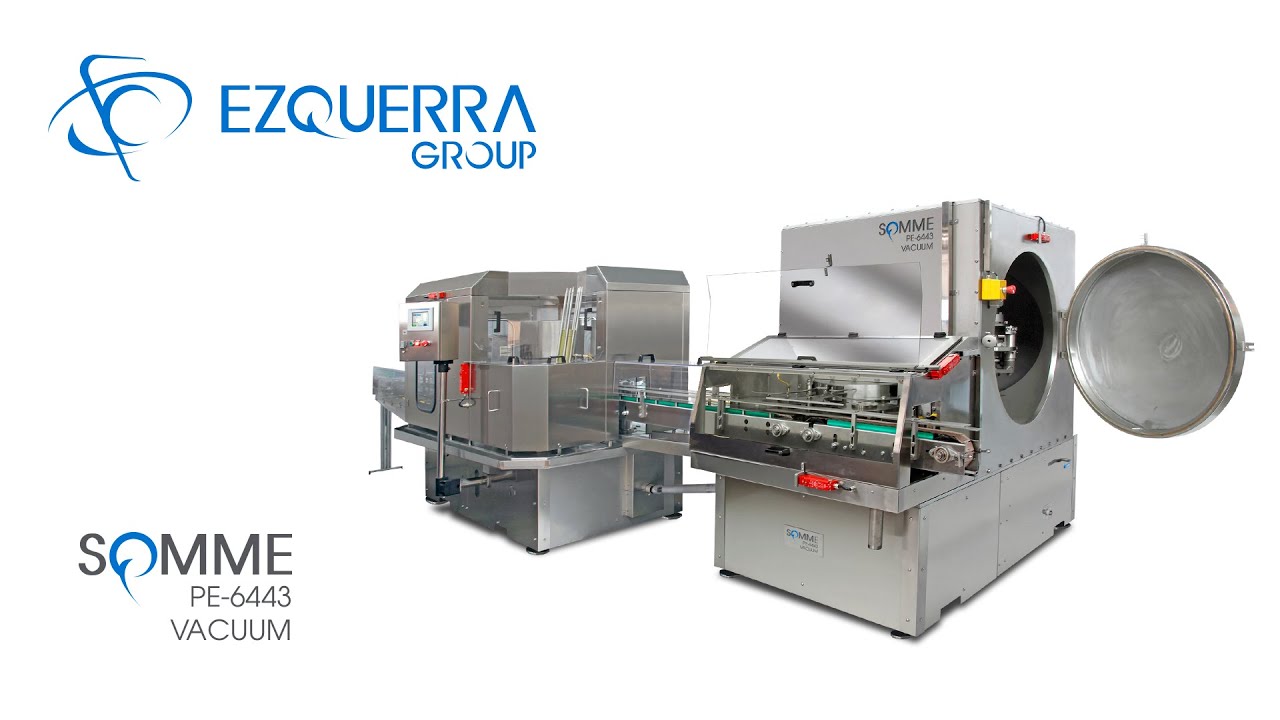 SOMME PE-6443 VACUUM - Automatic Irregular Can Vacuum Seamer 250 CANS/MINUTE