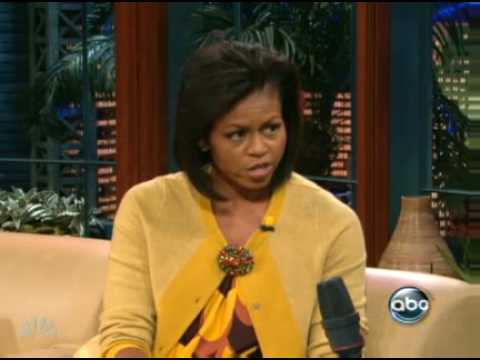 Michelle Obama on Jey Leno