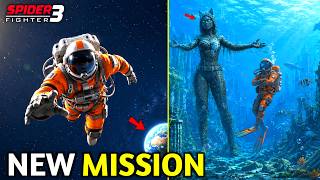Spider Fighter 3 New Mission Update Coming Soon 🤔 Underwater and Space Missions