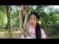 Awesome Cooking : Fry Spicy Snake Delicious Recipe - Eating Food Show