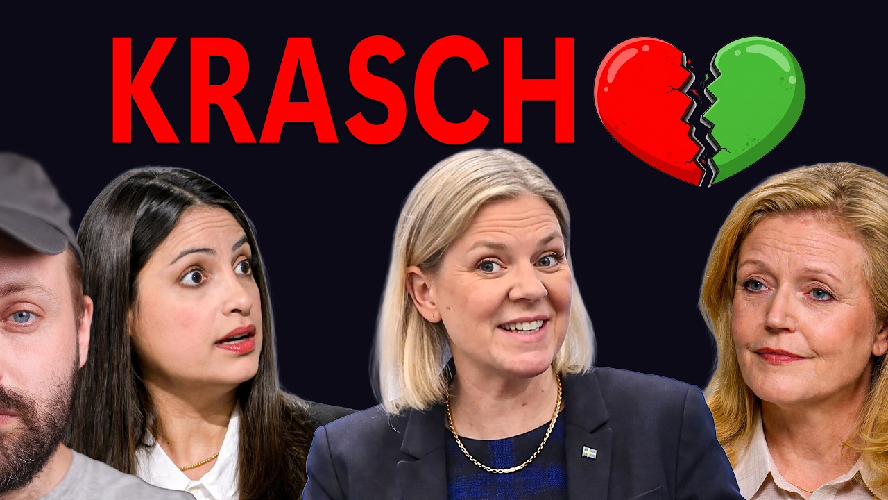 KRASCH för Andersson – så förlorar vänstern valet