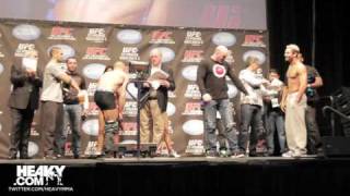 UFC 124 Weigh In Highlights