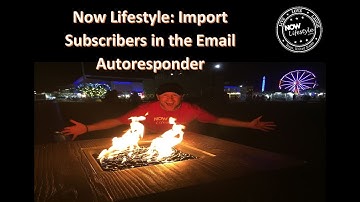 22 Now Lifestyle Email AutoResponder How to Manual Import subscribers