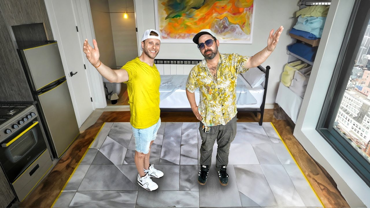 He Lives in a Closet-Turned-Apartment… in NYC