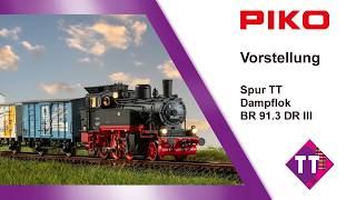 PIKO [V177] TT Dampflok BR 91.3 DR III #47150ff