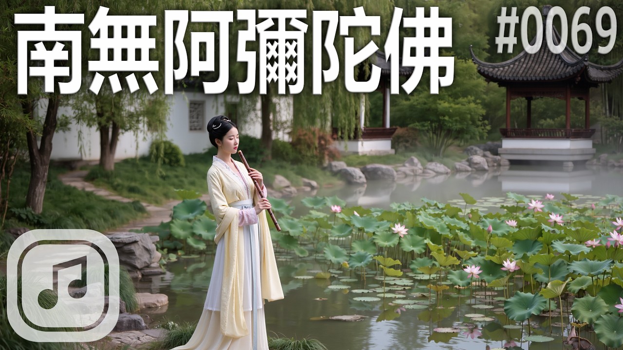 【南無阿彌陀佛】#0069｜慈悲梵音佛樂｜治癒系純音樂｜平靜放鬆靜心｜靜聽音樂