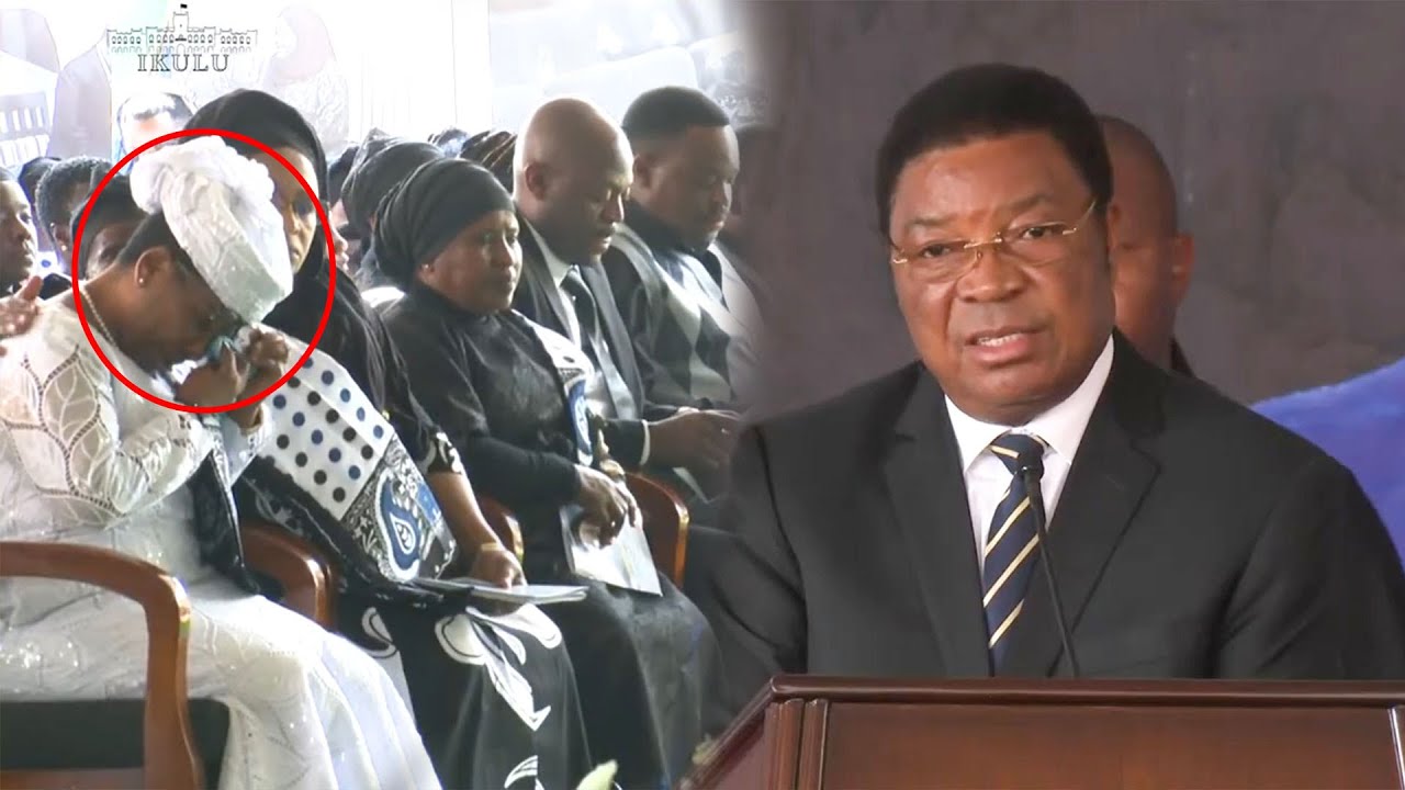 MAJALIWA ATOA MANENO MAZITO YALIYOWALIZA WENGI  MSIBANI KWA NDUGAI, MAKAMU WA RAIS ASIMAMA KUONGEA.