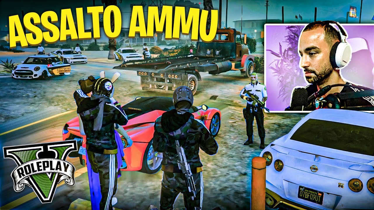 FIZEMOS UM ASSALTO À AMMUNATION | GTA RP