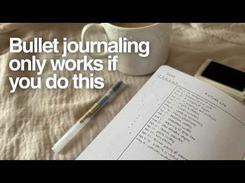 The one habit you’re missing in your bullet journal thumbnail