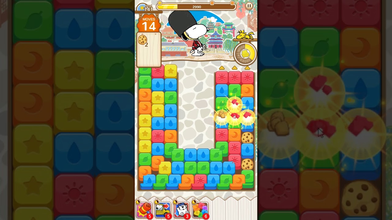Snoopy Puzzle Journey level 141