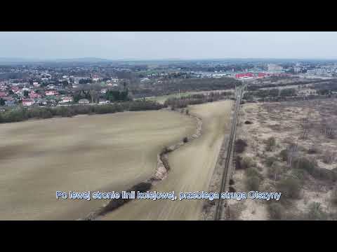 Krosno, okolice ulicy Handlowej i strugi Olszyny, DJI Mavic 3 pro, Henryk Różański