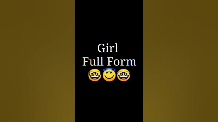 Boys & Girls full form 🤓🤣 || #shorts - DayDayNews