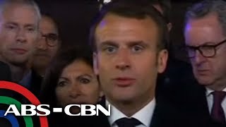 Notre-Dame to be rebuilt after fire, says French President Macron | ANC